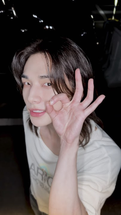 Behind-the-scenes cut of Hyunjin (Stray Kids)