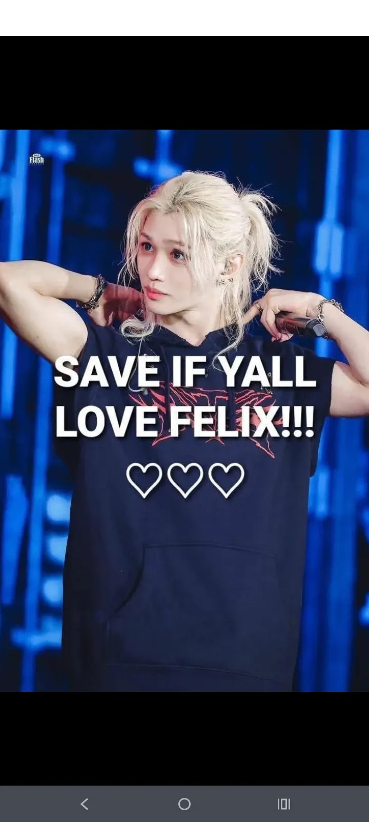 Fan-made special wallpaper for Felix (Stray Kids)