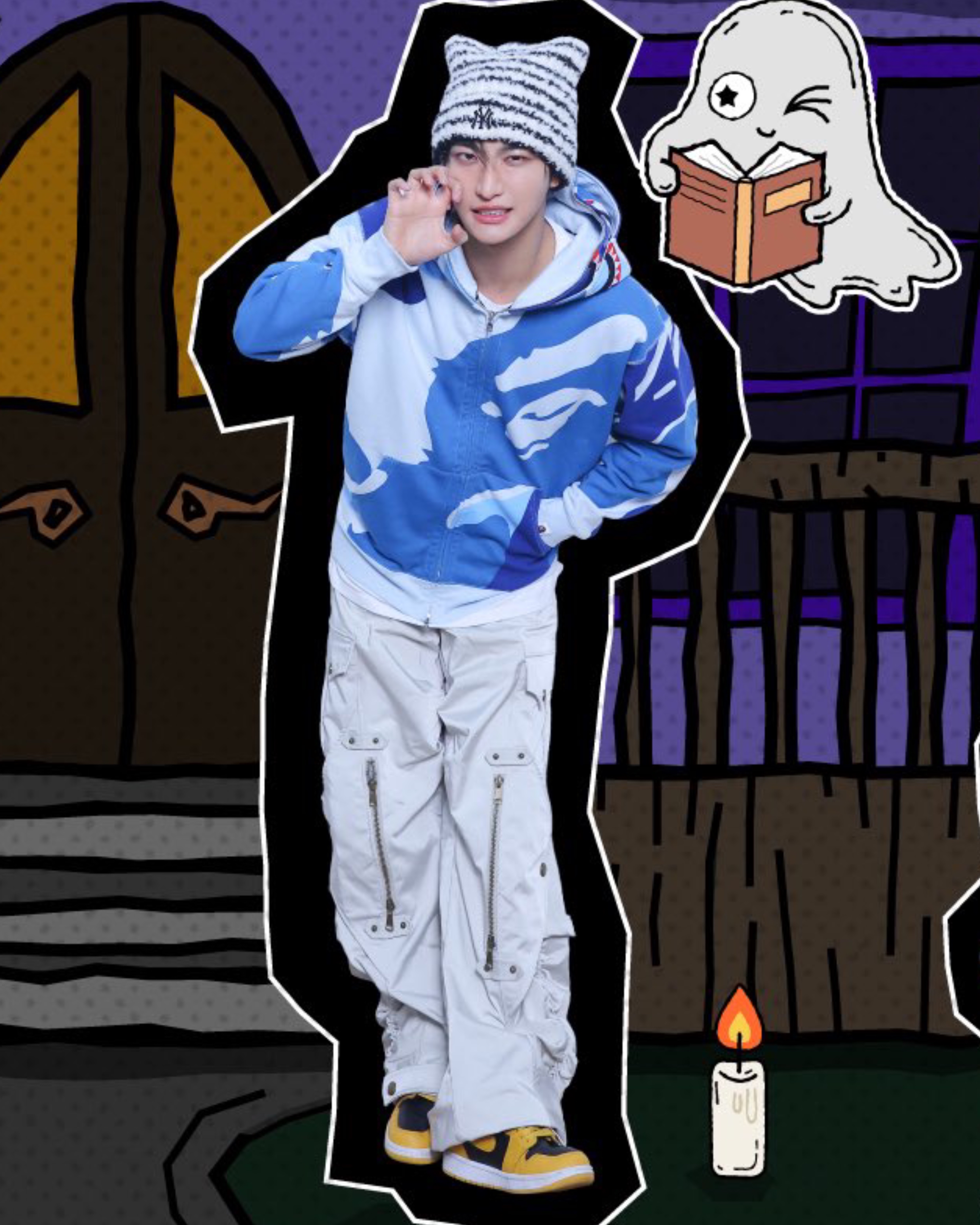 Recent activity shot of Seonghwa (ATEEZ)