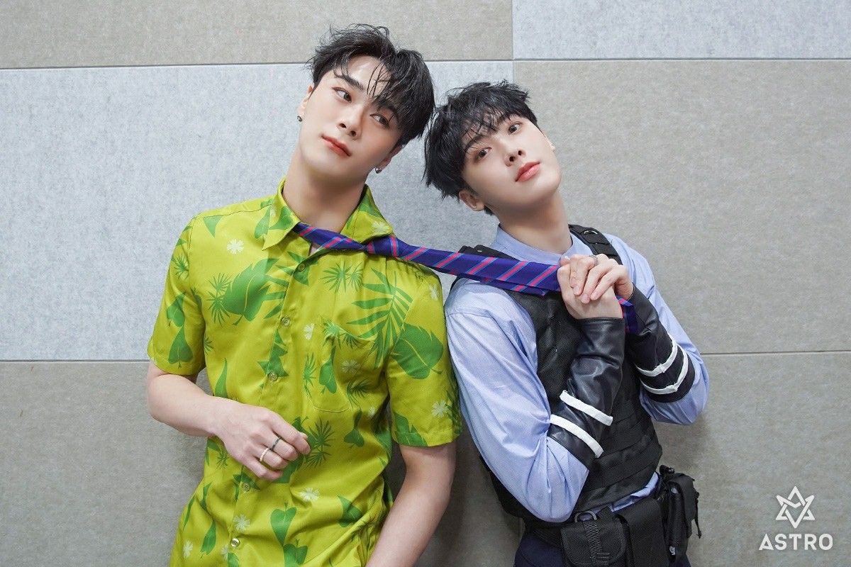 A moment captured by Sanha (ASTRO)'s fan