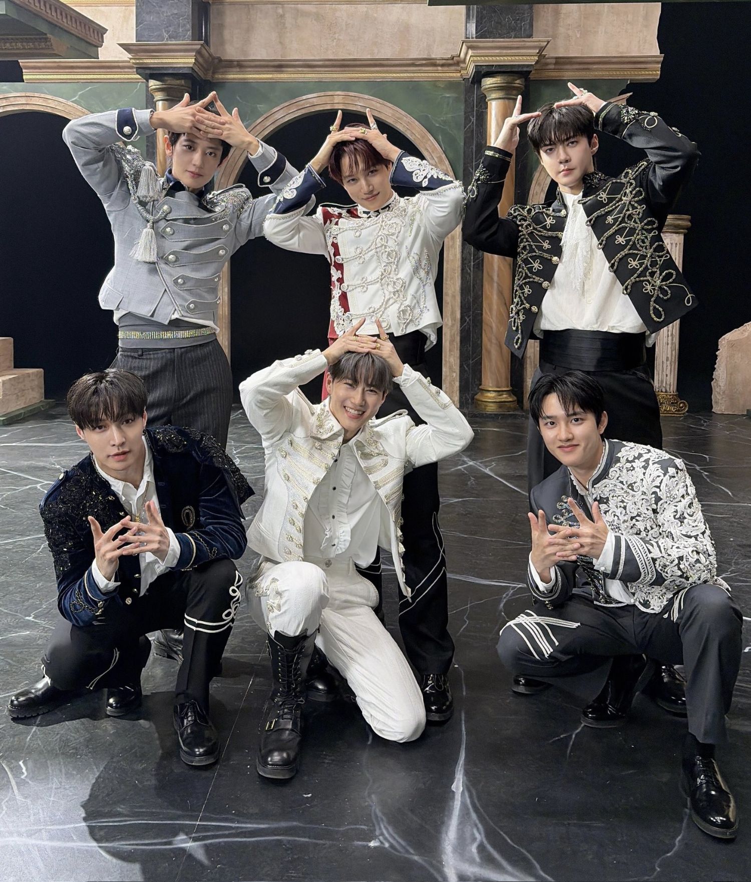 Recent activity shot of EXO