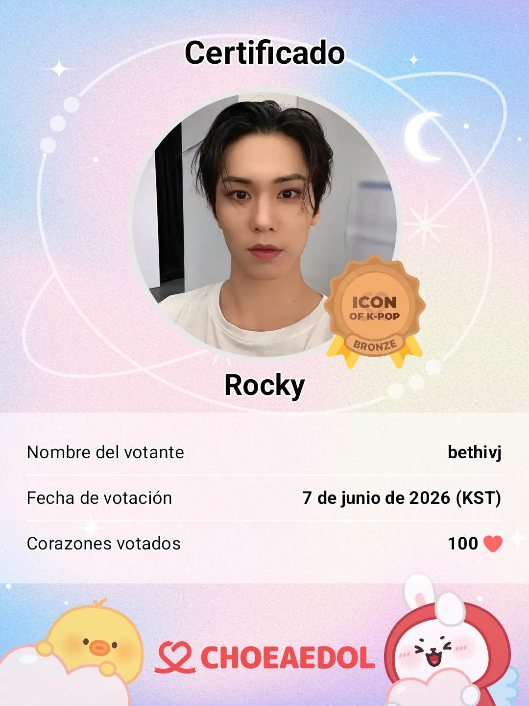 Latest photo of Rocky