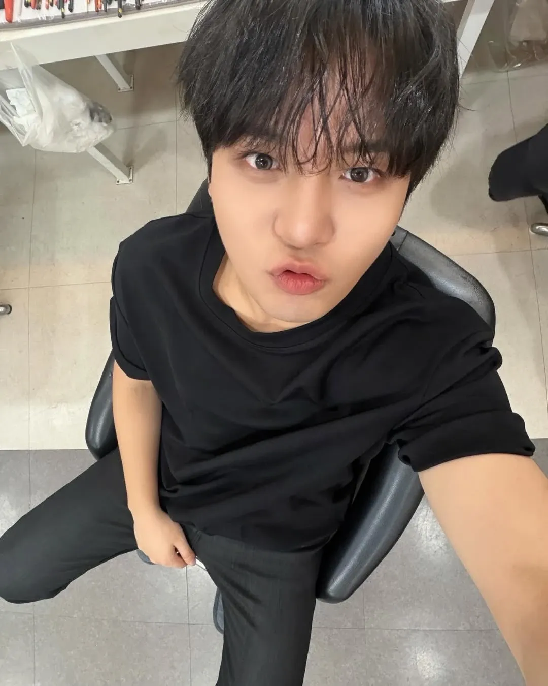 Behind-the-scenes cut of Jongho (ATEEZ)