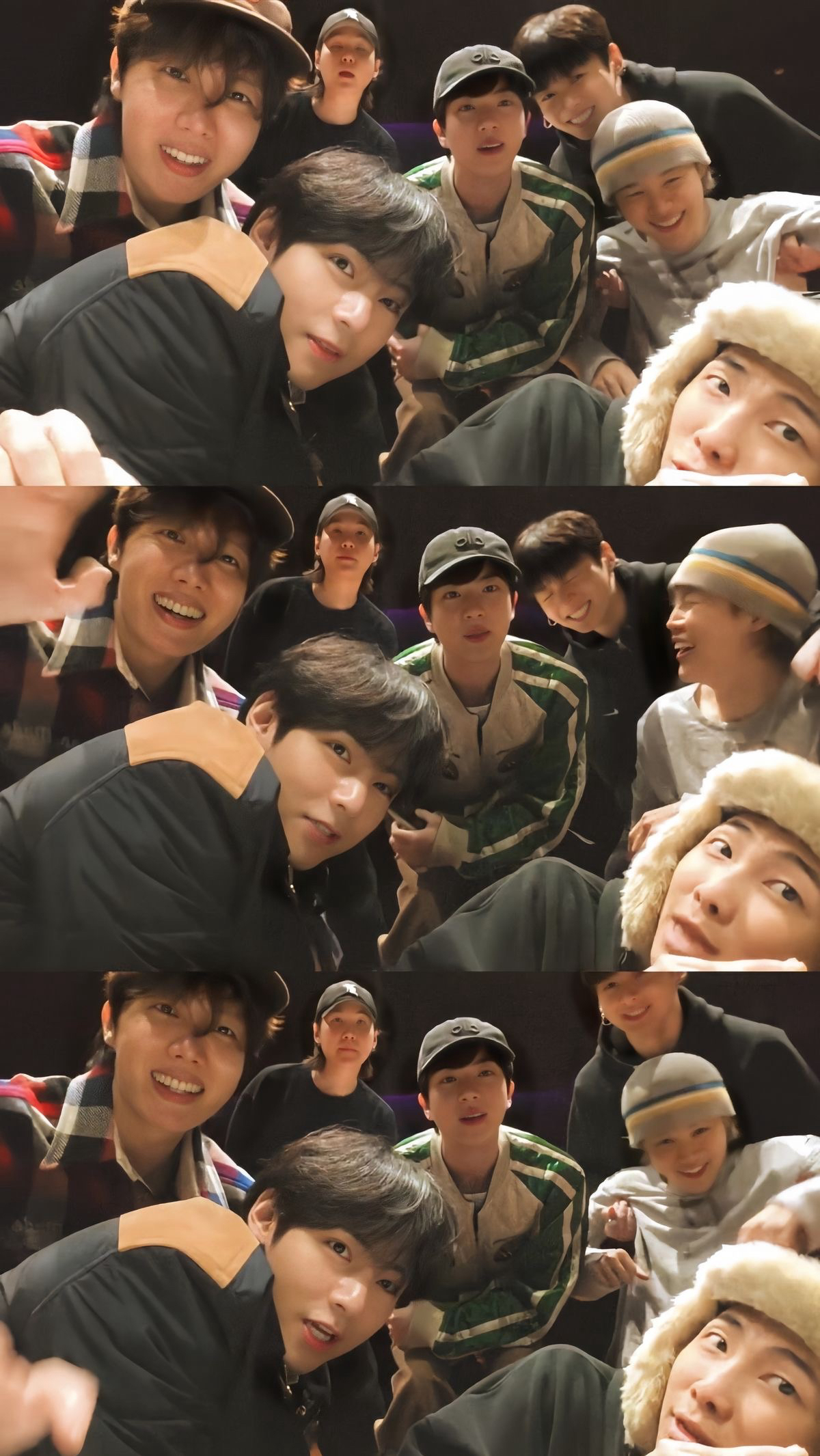 Recent activity shot of BTS