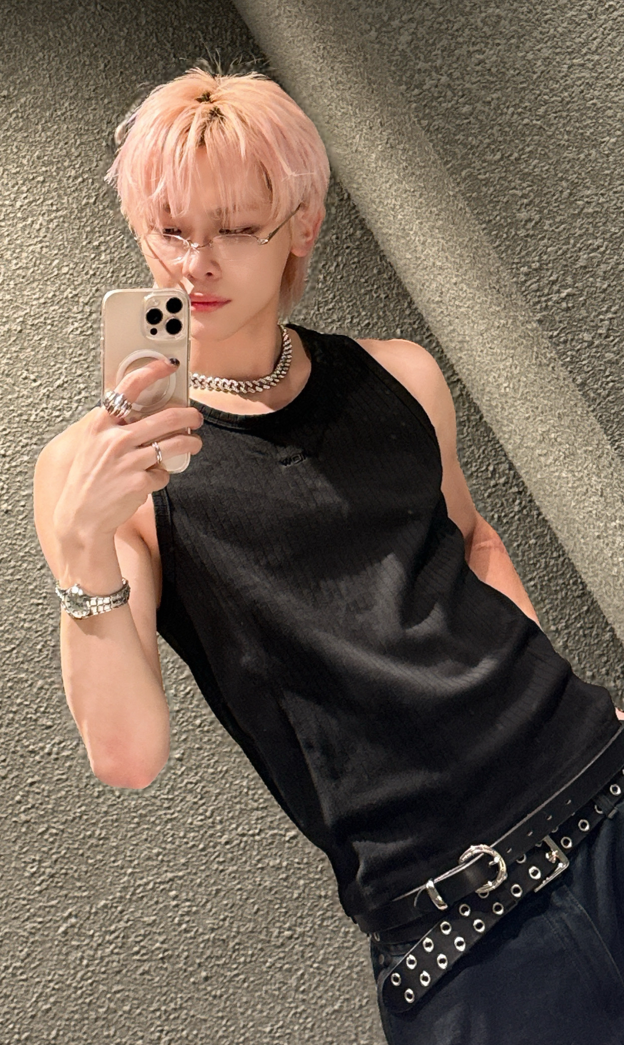 A moment captured by Nicholas (&TEAM)'s fan