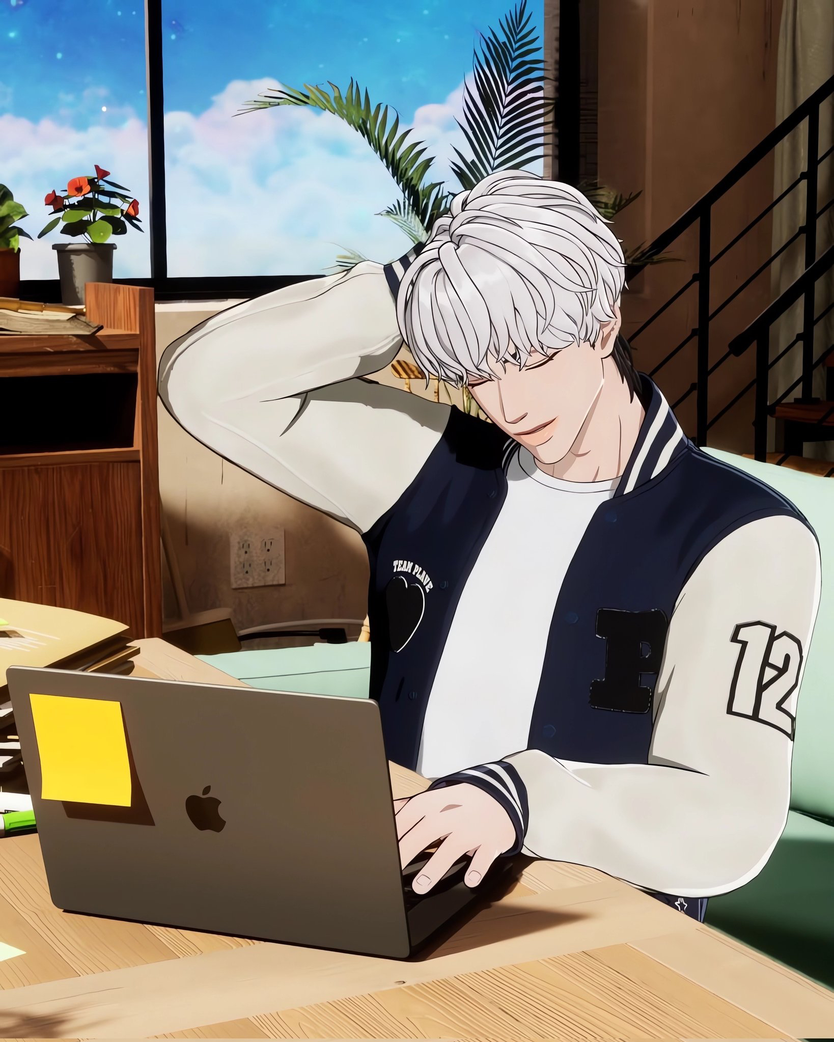 Behind-the-scenes cut of Eunho (PLAVE)