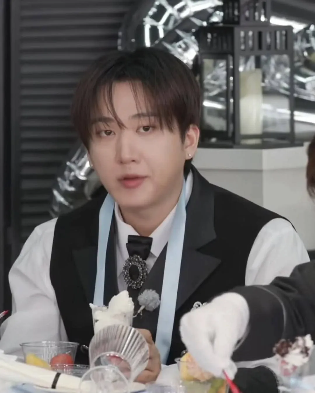 Behind-the-scenes cut of Changbin (Stray Kids)