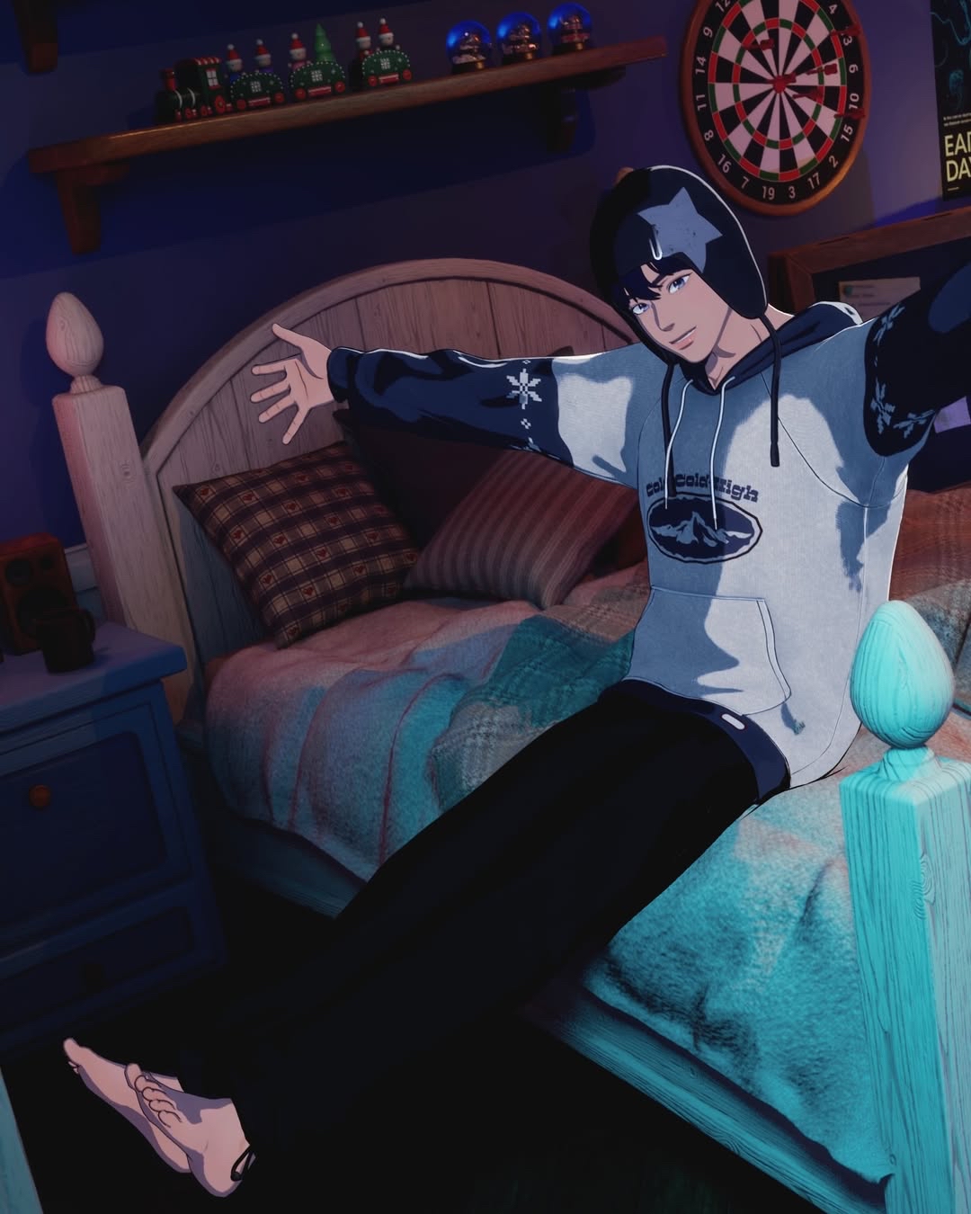 A moment captured by Yejun (PLAVE)'s fan