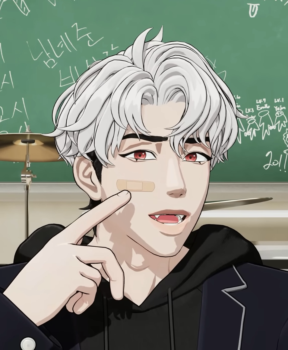 Recent activity shot of Eunho (PLAVE)