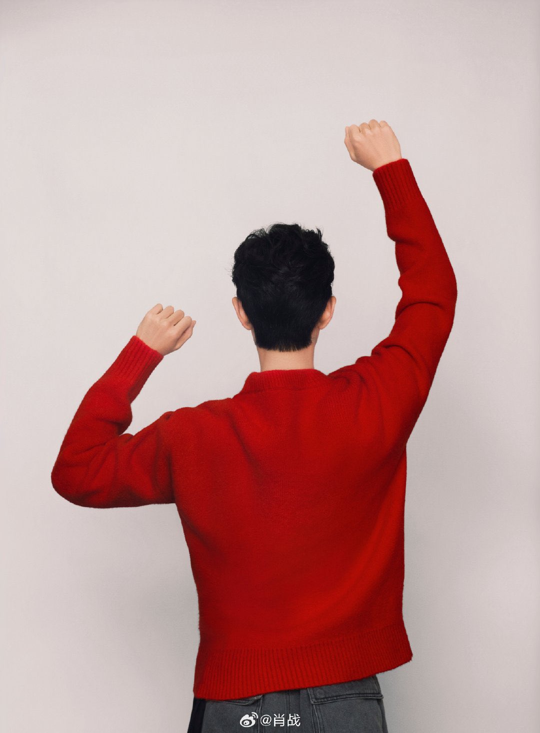 A moment captured by Xiao Zhan's fan