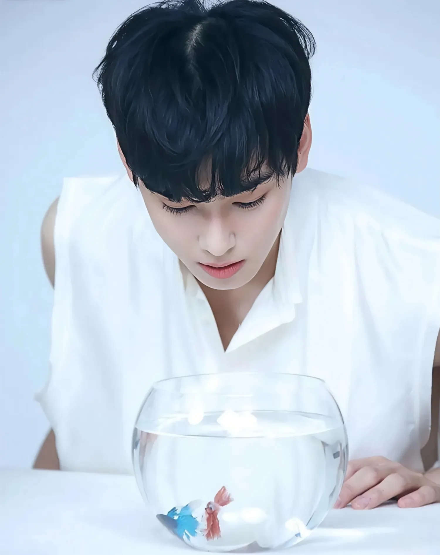 A moment captured by Eunwoo (ASTRO)'s fan