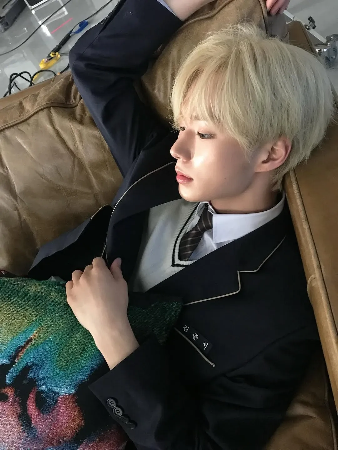 A moment captured by Kim Junseo (ALPHA DRIVE ONE)'s fan