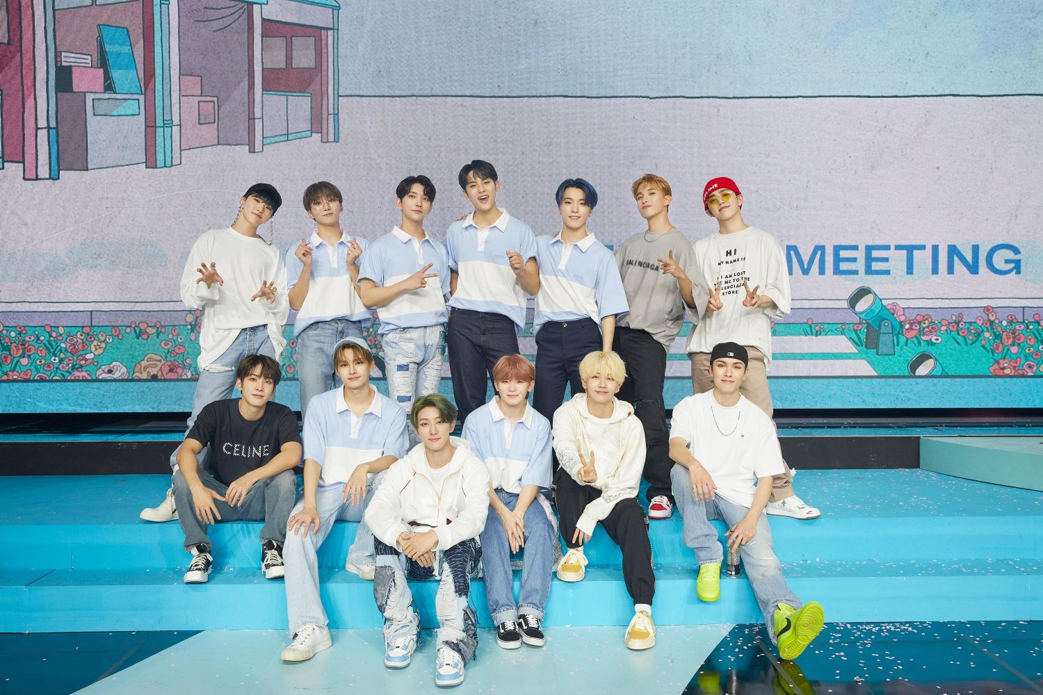 SEVENTEEN的幕後花絮