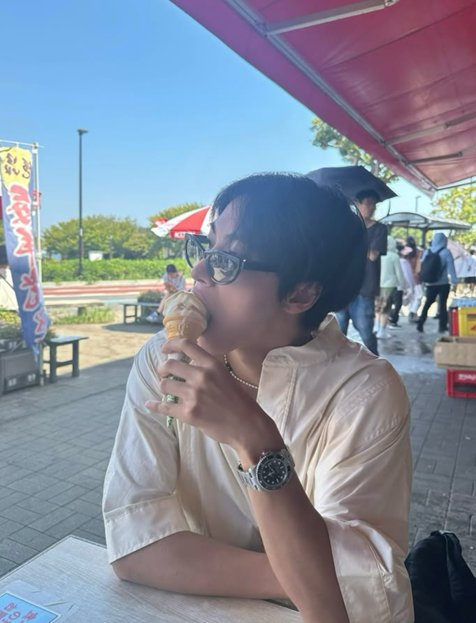 Behind-the-scenes cut of Seonghwa (ATEEZ)