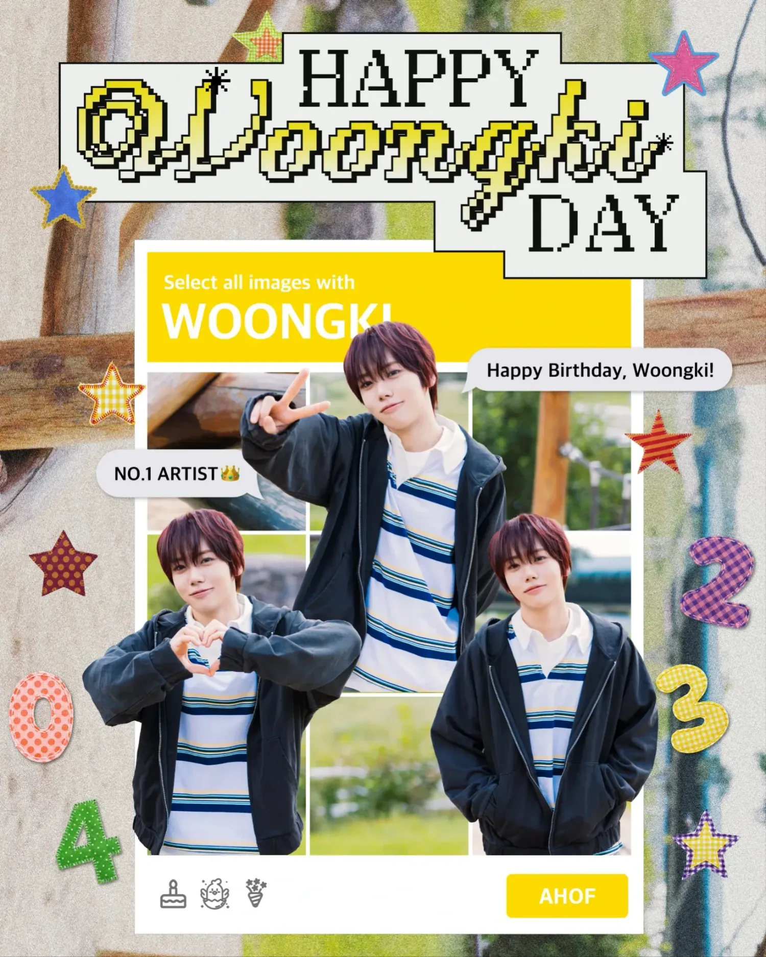Behind-the-scenes cut of Cha Woongki (AHOF)