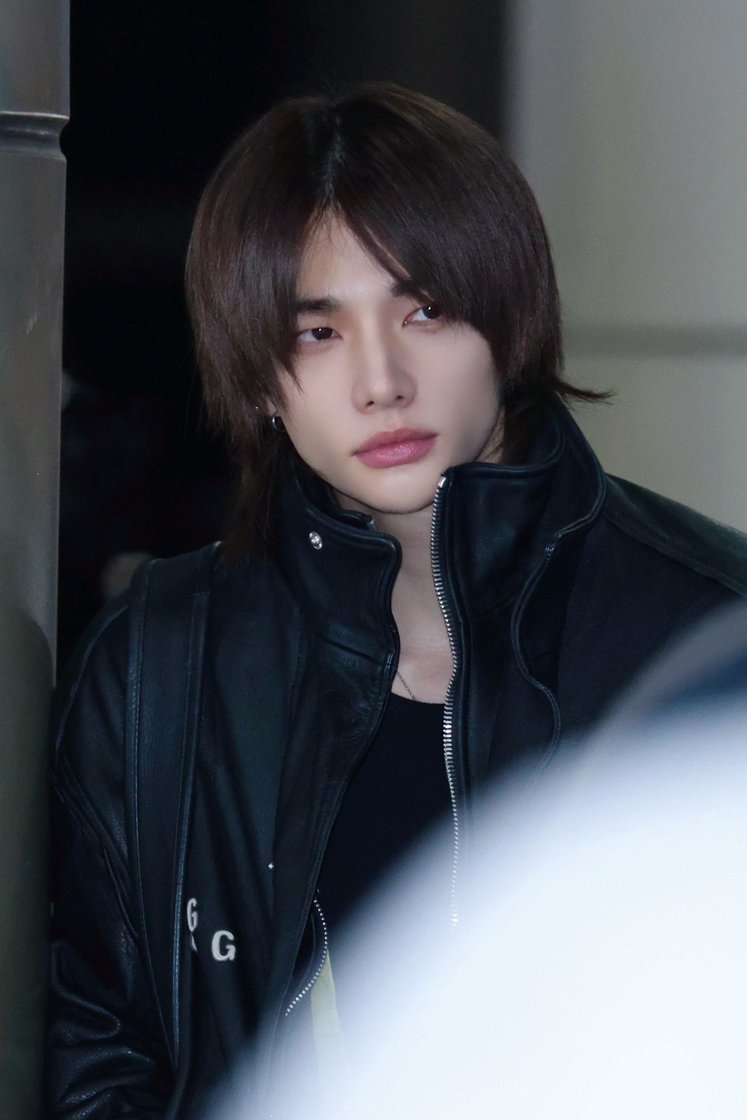 A moment captured by Hyunjin (Stray Kids)'s fan