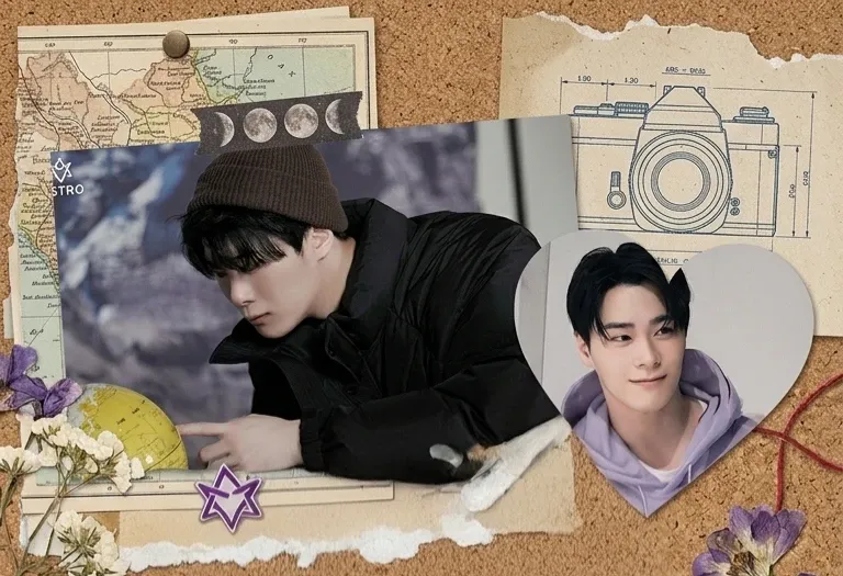 Recent activity shot of Moonbin (ASTRO)