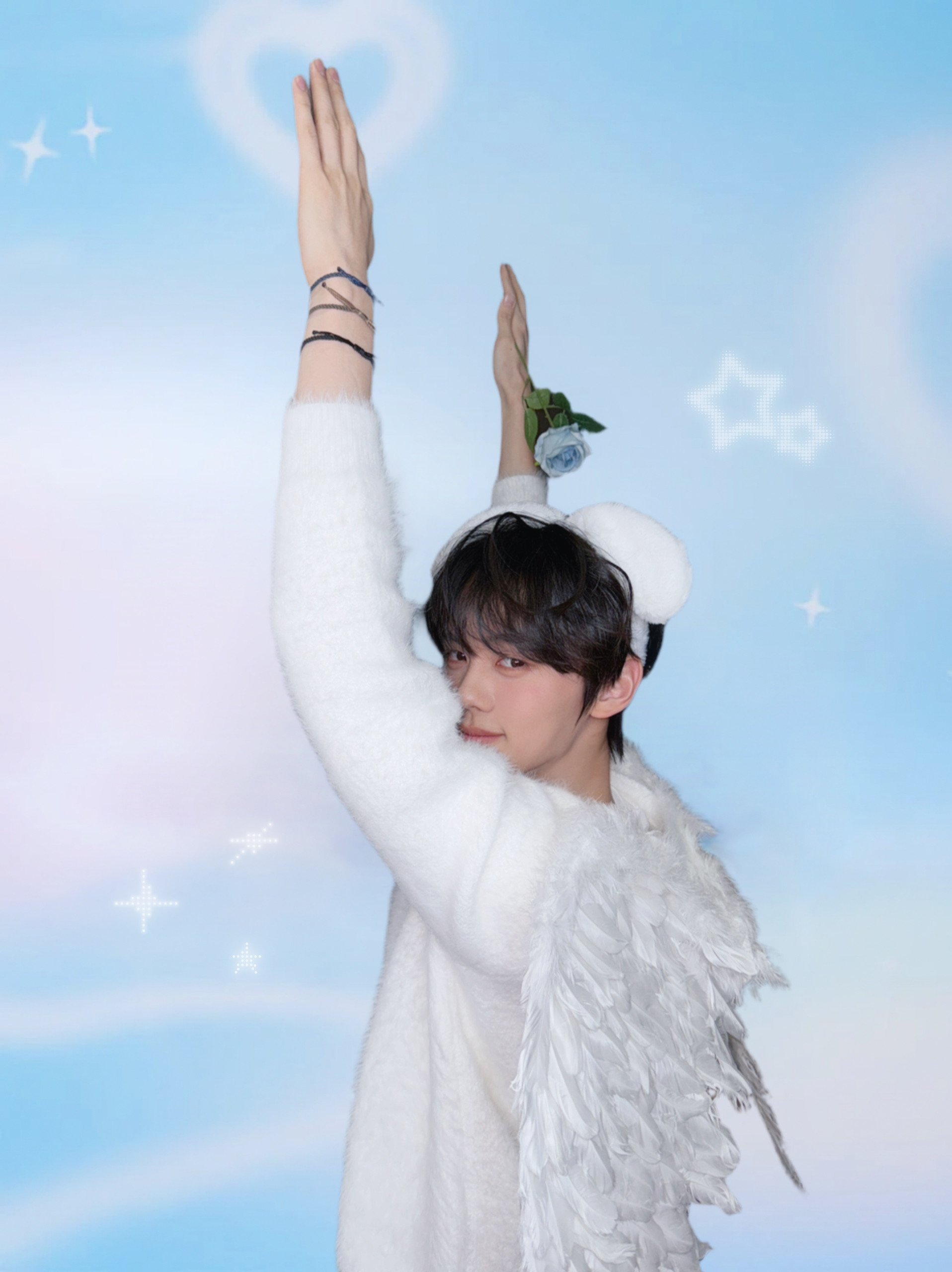 A moment captured by Kim Gyuvin's fan