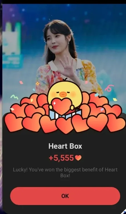 Momen yang diabadikan oleh penggemar IU