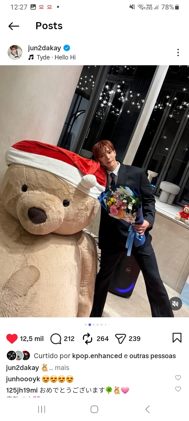 The most beloved wallpaper among Jun. K (2PM)'s fans