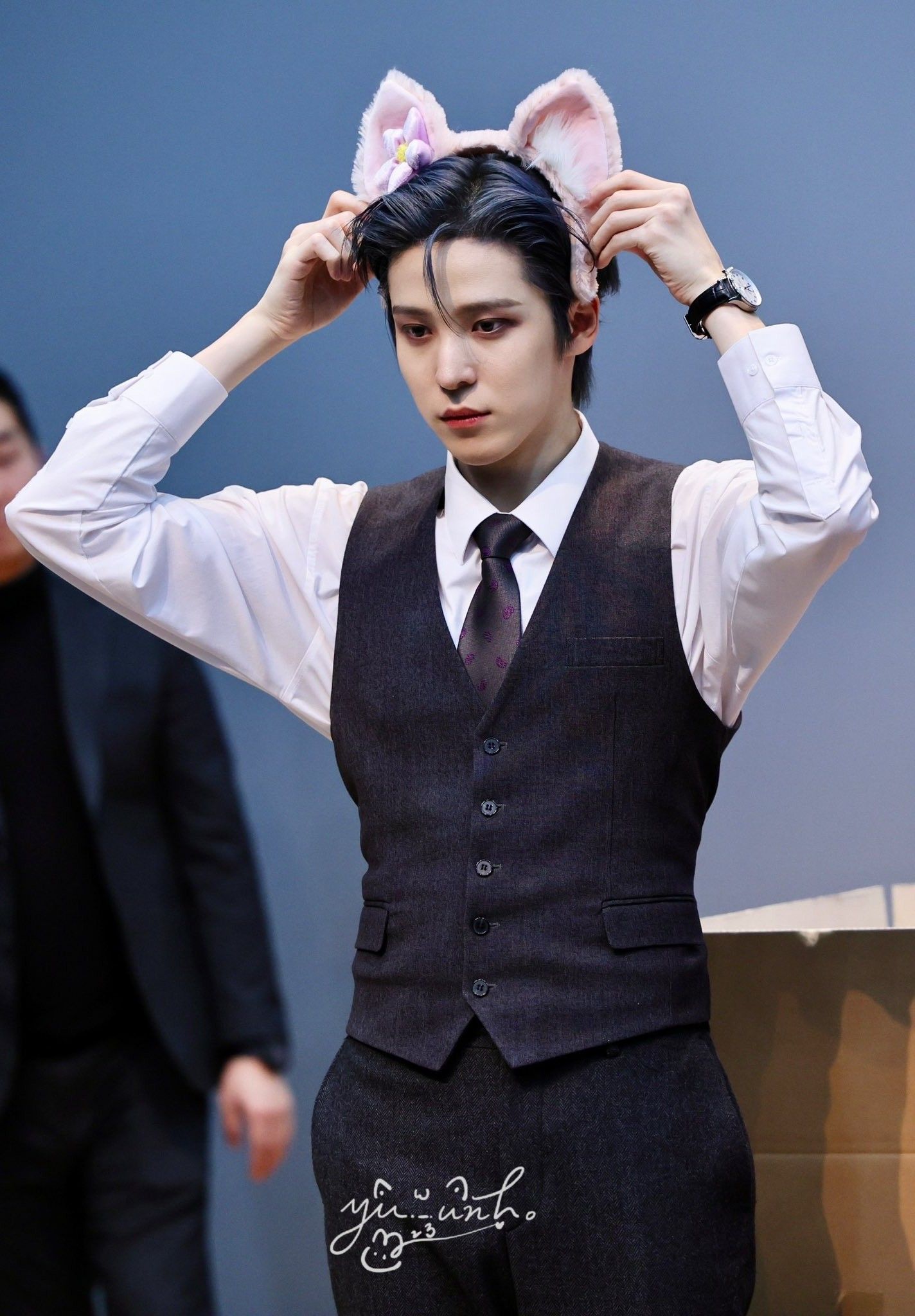 A moment captured by Yunho (ATEEZ)'s fan