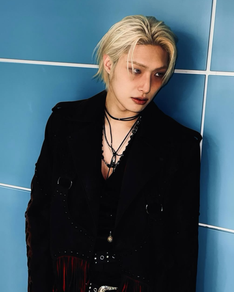 Recent activity shot of Mingi (ATEEZ)