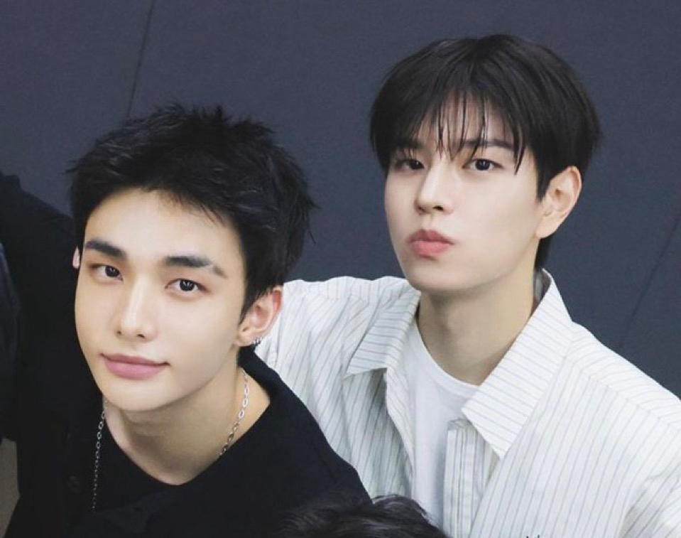 A moment captured by Seungmin (Stray Kids)'s fan