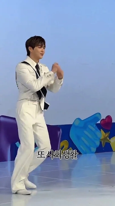 A moment captured by Kang Daniel's fan