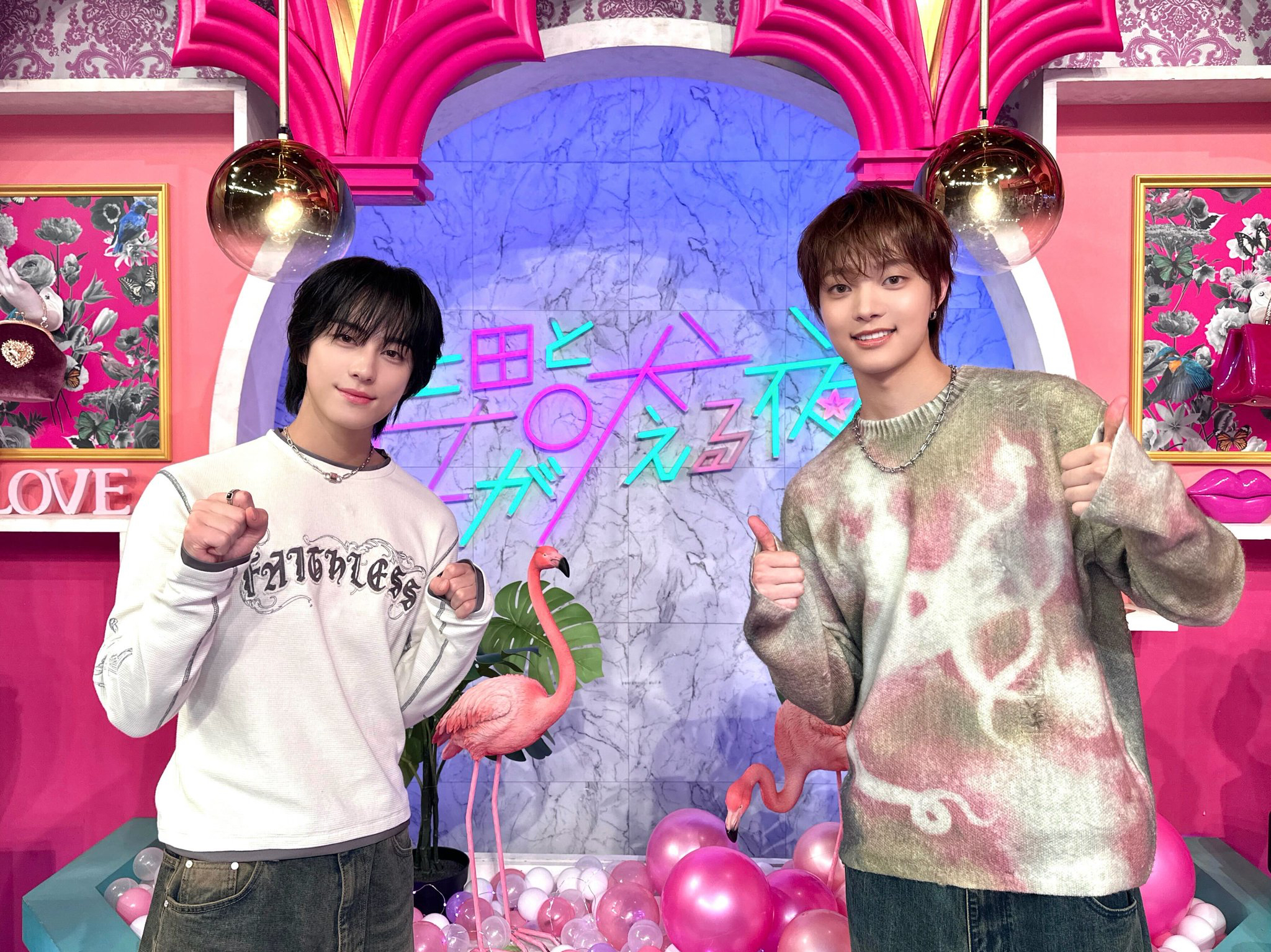 ウィジュ (&TEAM)の舞台裏ショット