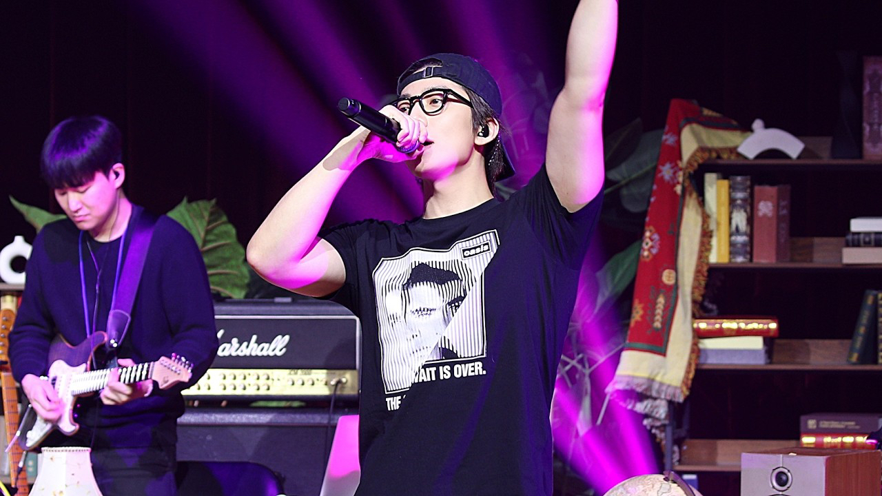 Recent activity shot of Hwiyoung (SF9)