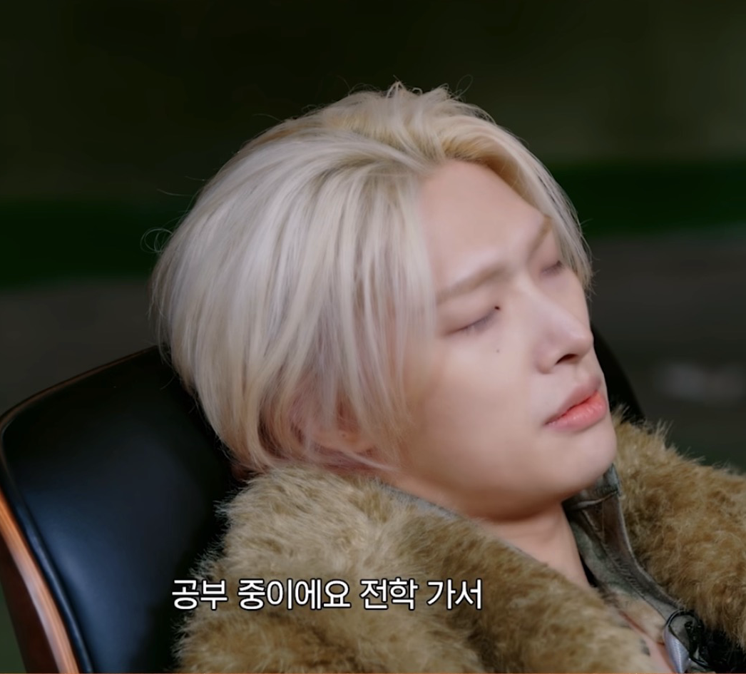 Behind-the-scenes cut of Mingi (ATEEZ)