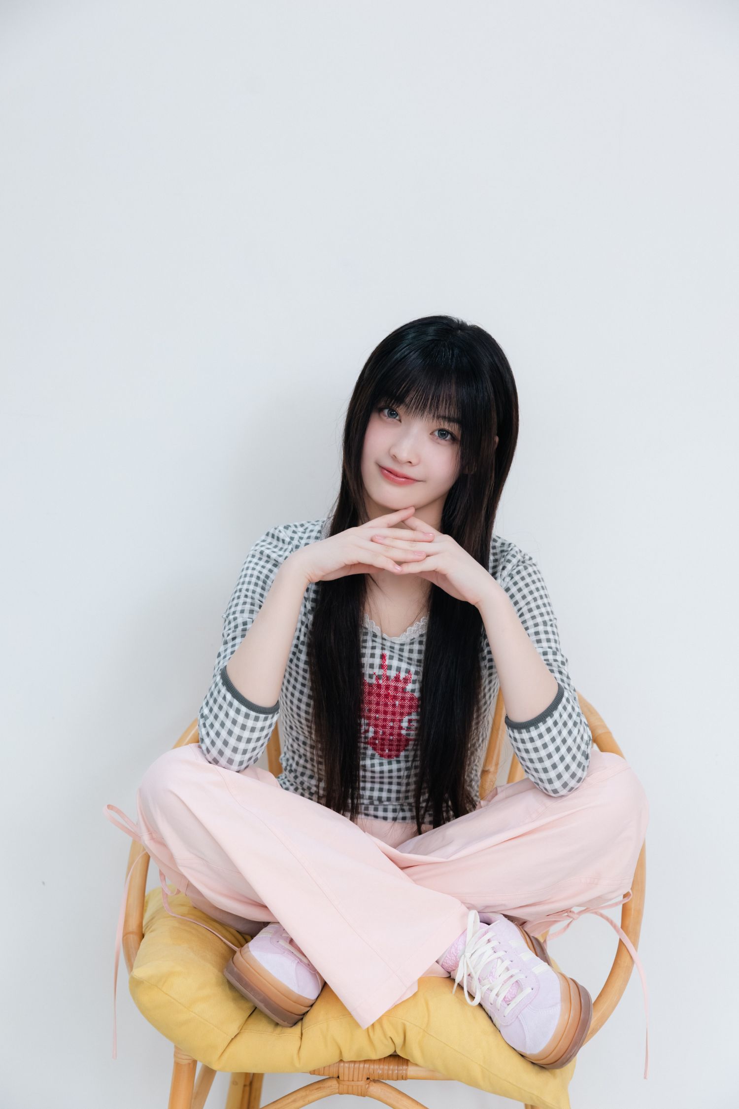 A moment captured by Iroha (ILLIT)'s fan