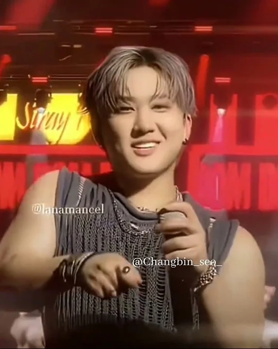 Recent activity shot of Changbin (Stray Kids)