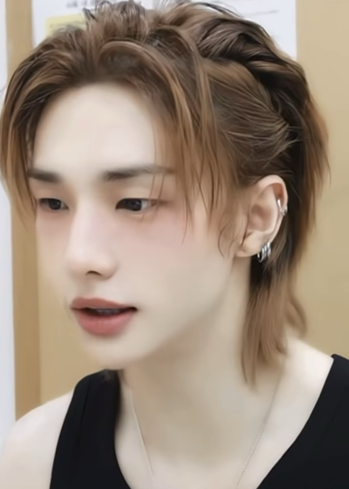 A moment captured by Hyunjin (Stray Kids)'s fan