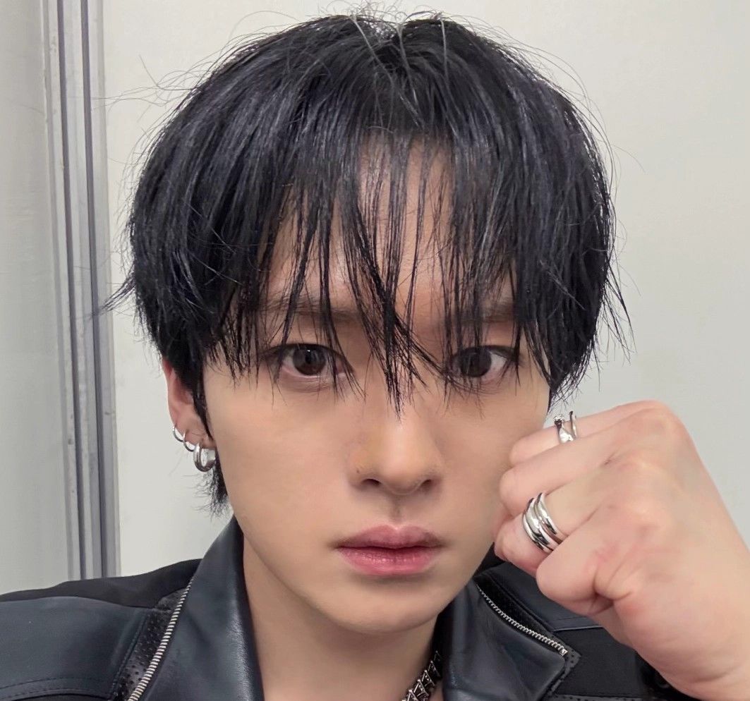 Recent activity shot of Lee Know (Stray Kids)