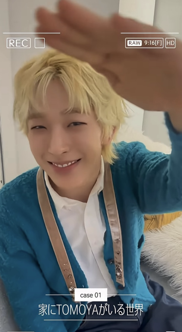 Behind-the-scenes cut of Tomoya (NEXZ)