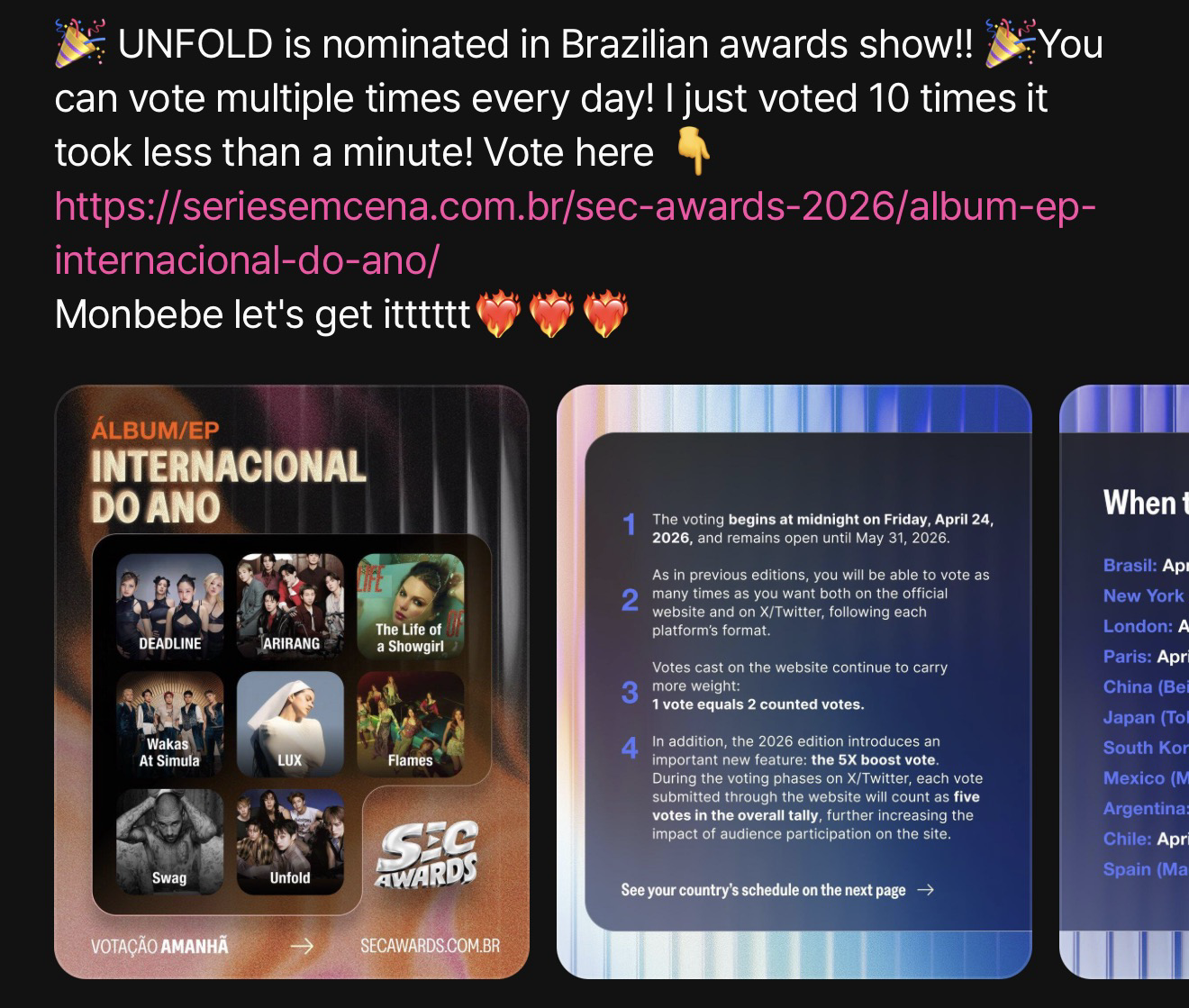 Foto aktivitas terbaru MONSTA X