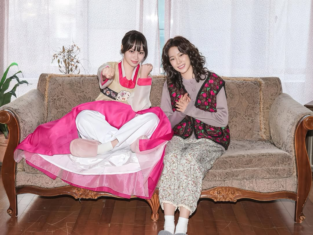 Behind-the-scenes cut of Kim Chaewon (LE SSERAFIM)