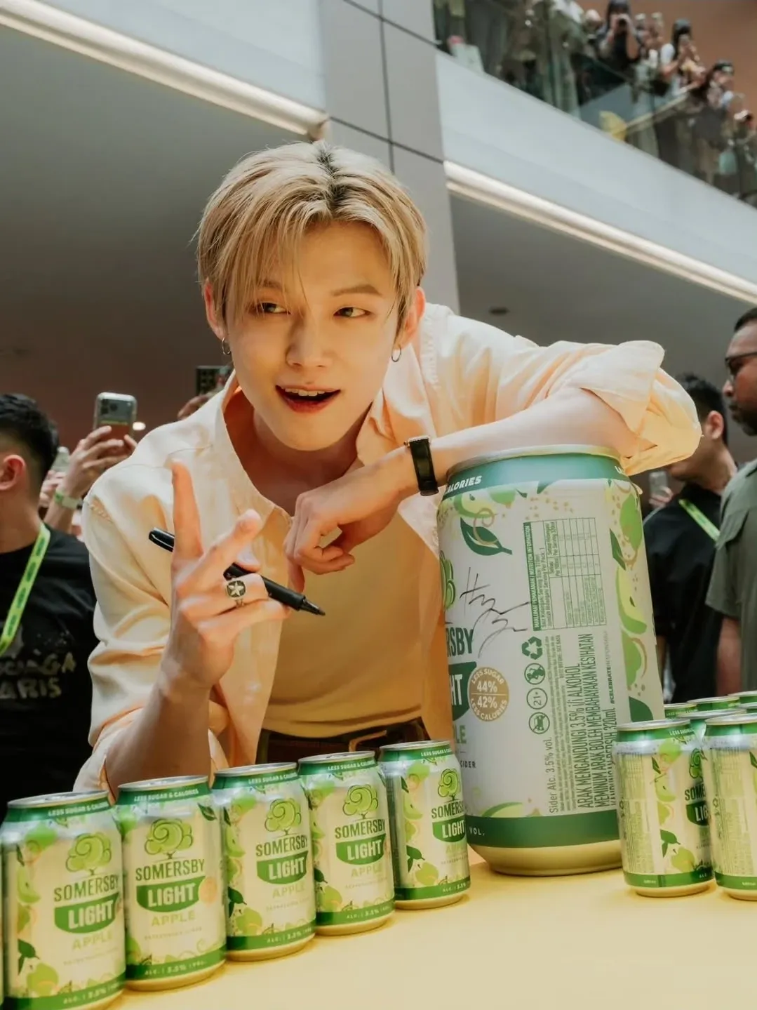 Momen yang diabadikan oleh penggemar Yeonjun (TOMORROW X TOGETHER)