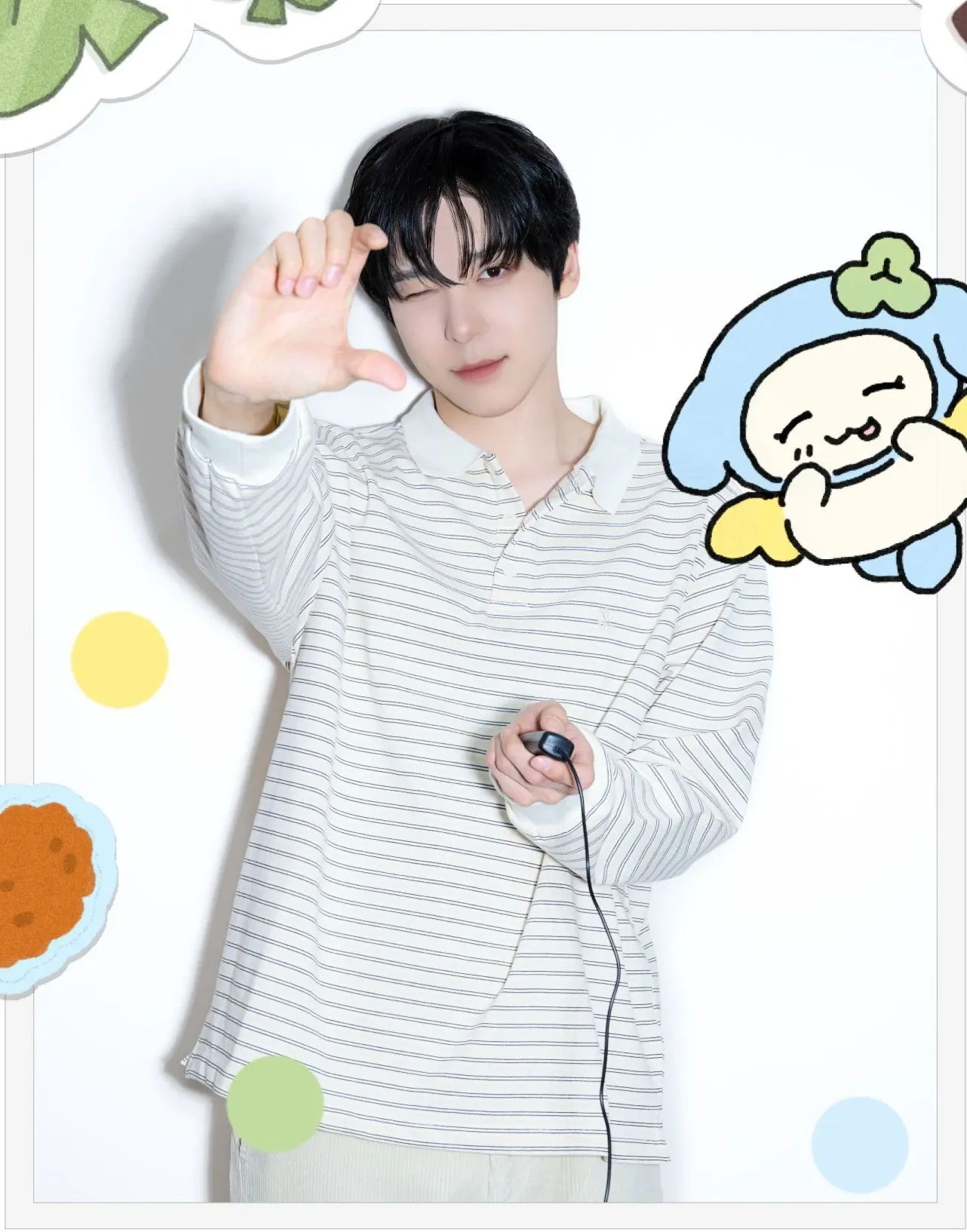 A moment captured by Yunho (ATEEZ)'s fan