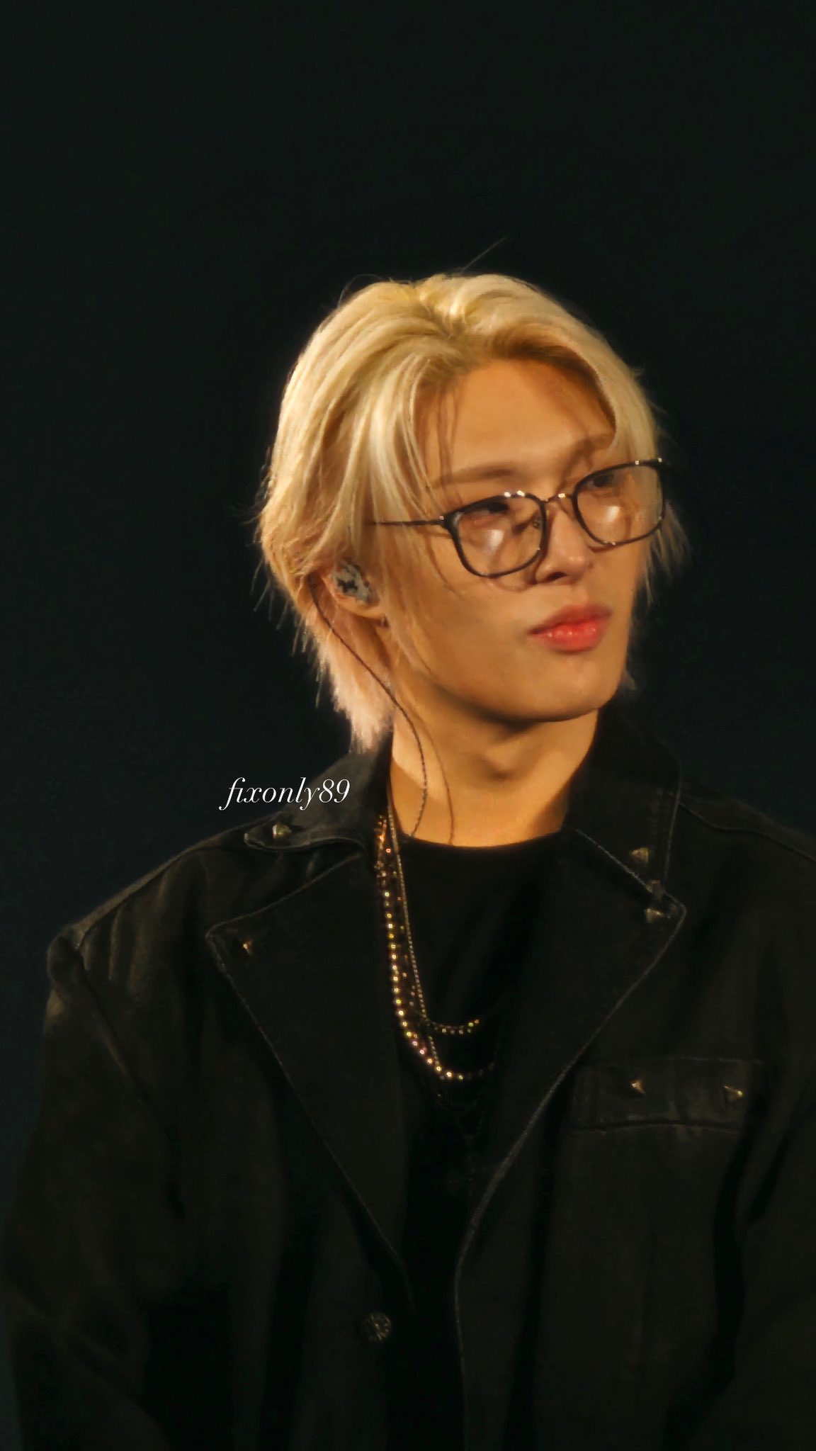 A moment captured by Mingi (ATEEZ)'s fan