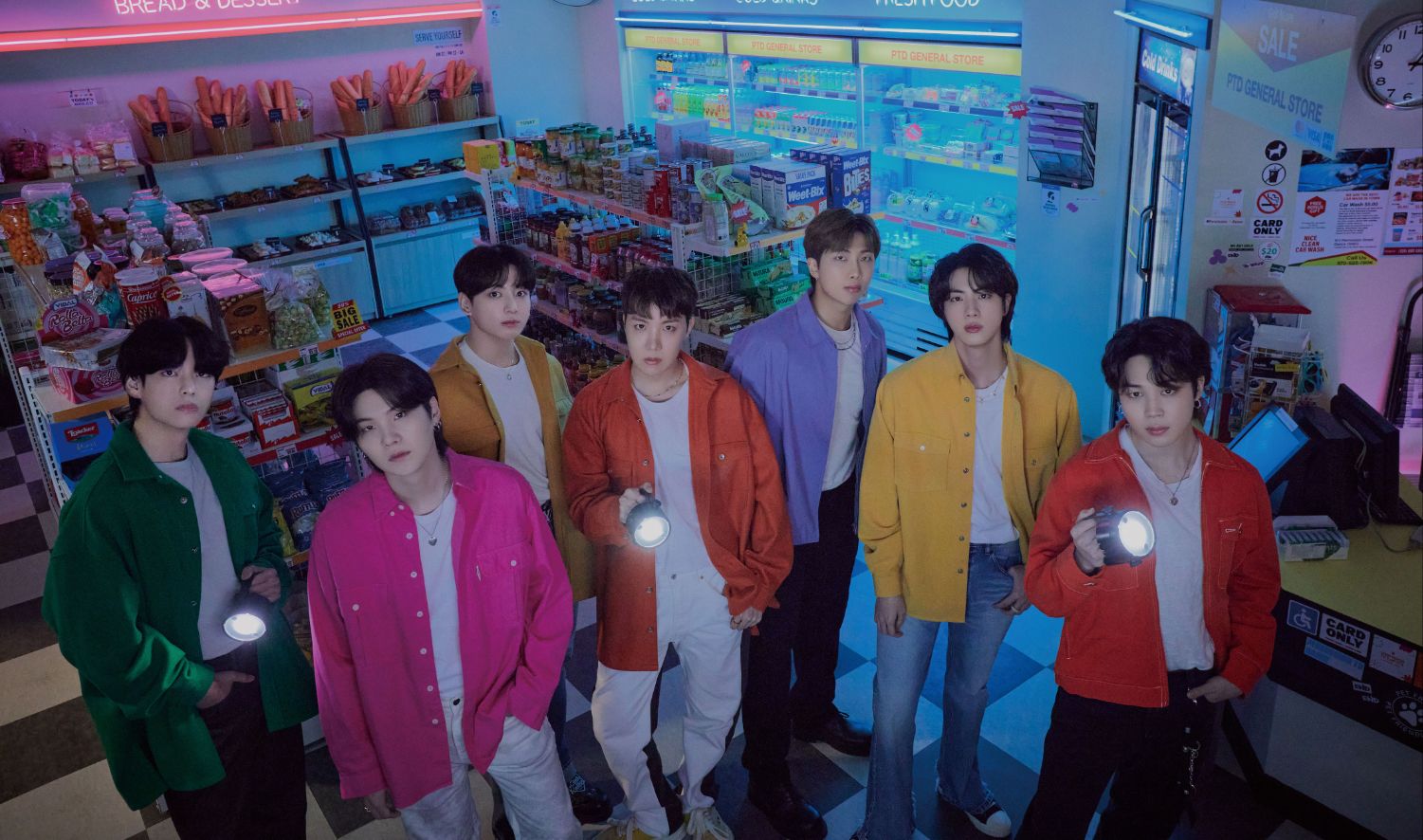 Recent activity shot of BTS