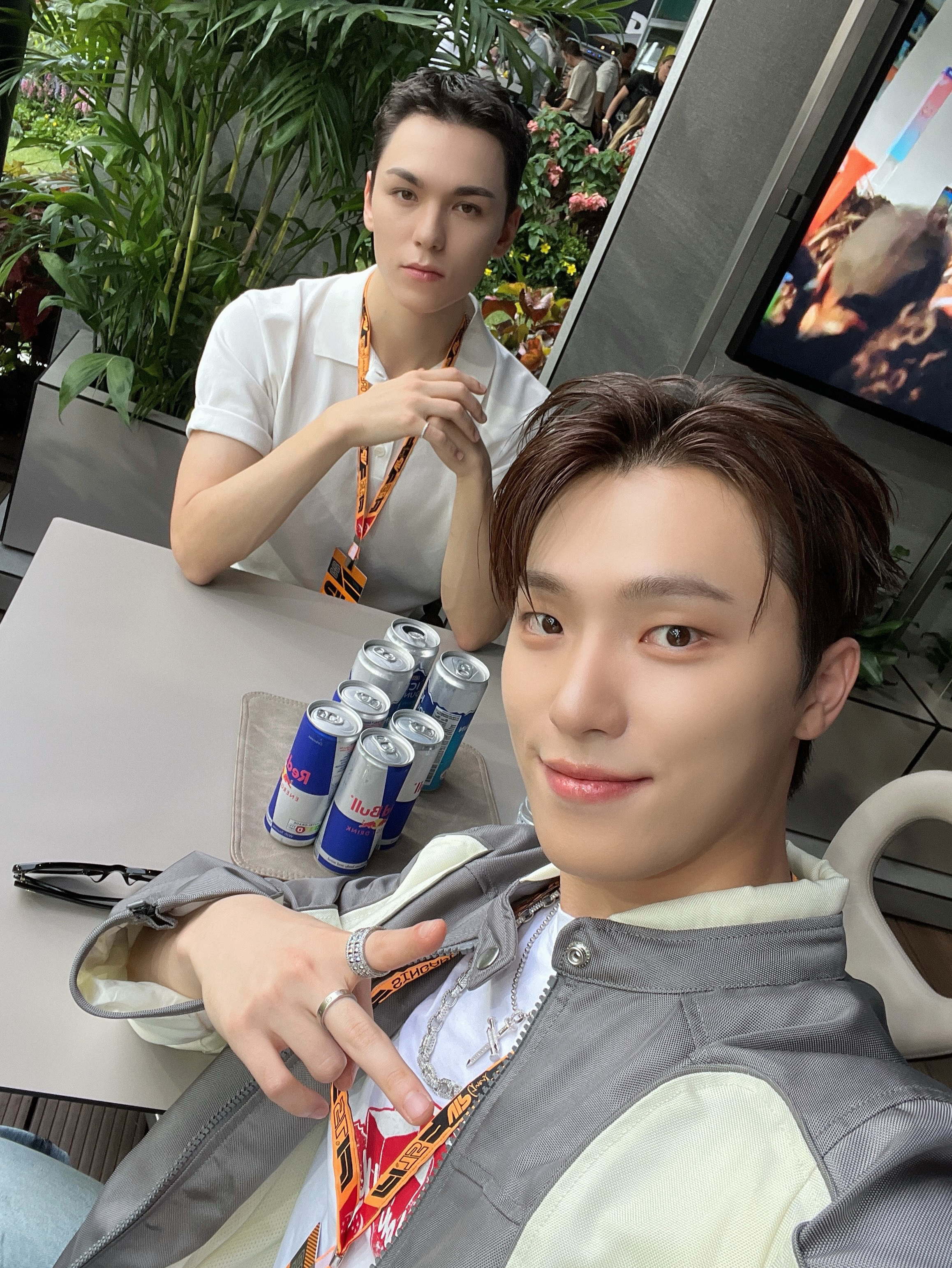 Recent activity shot of Dino (SEVENTEEN)