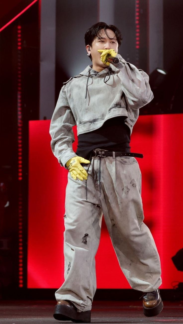 Recent activity shot of Changbin (Stray Kids)