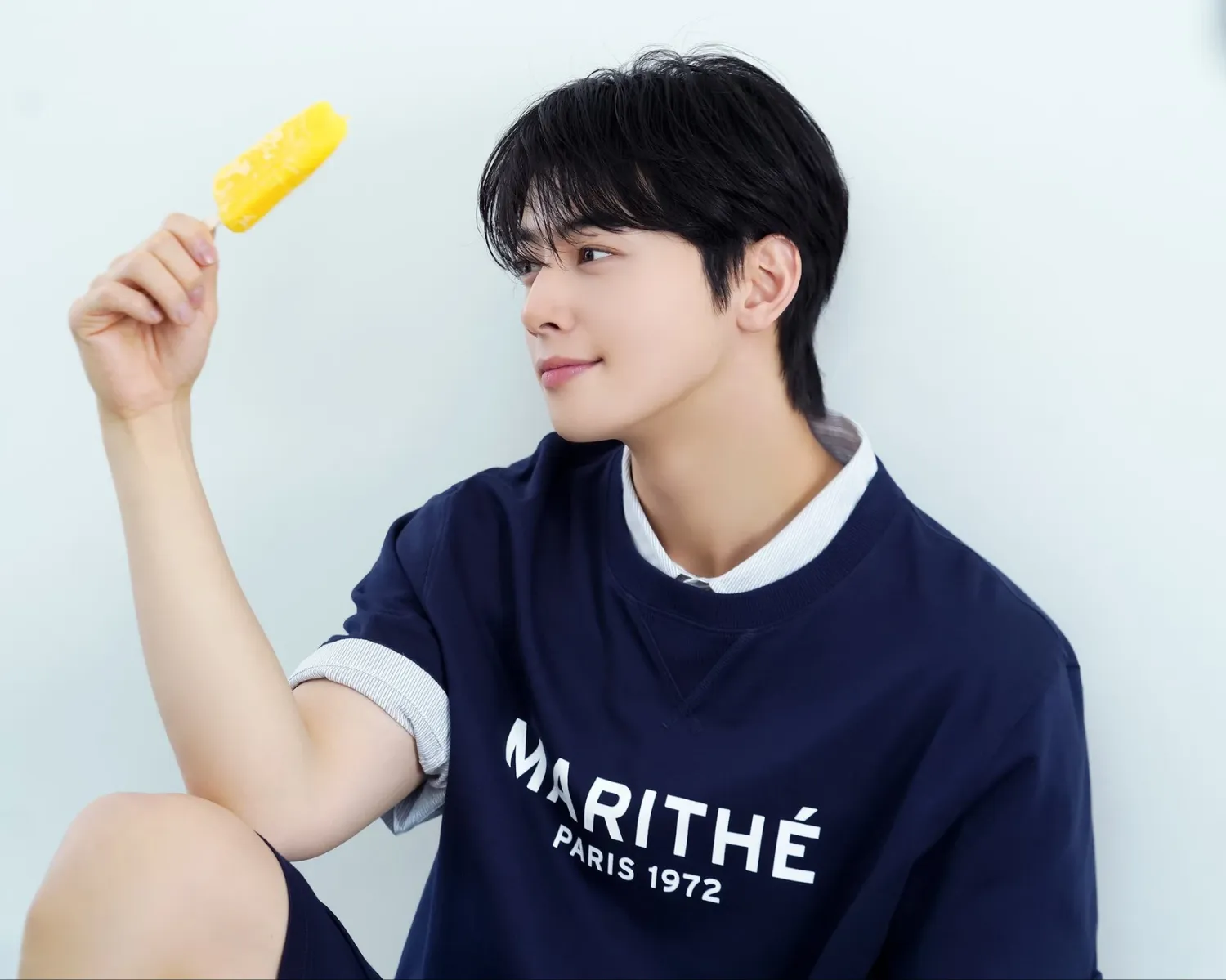 Recent activity shot of Eunwoo (ASTRO)