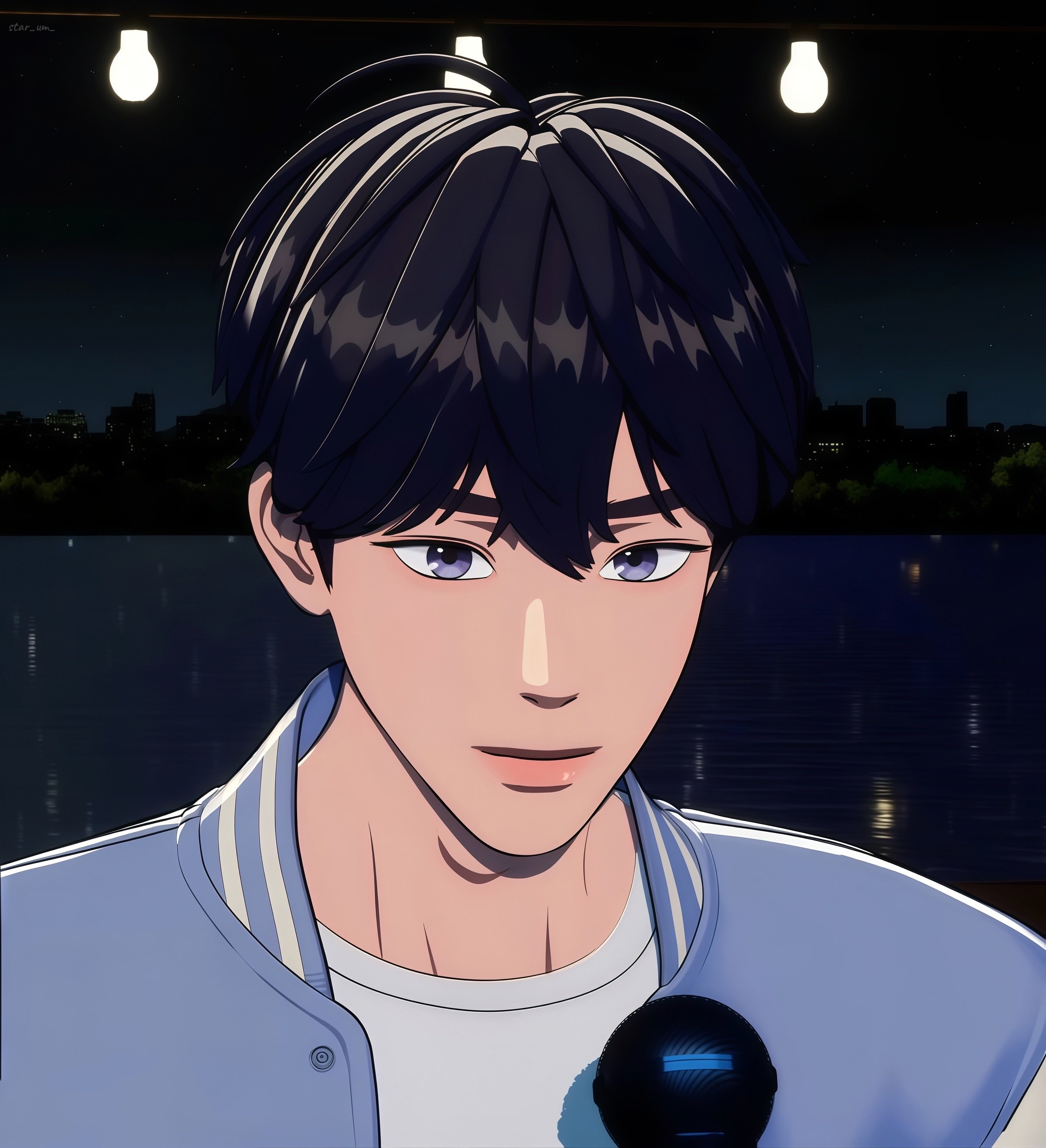 Recent activity shot of Yejun (PLAVE)