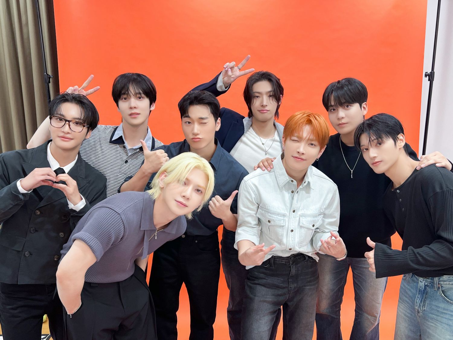 에이티즈의 비하인드 컷