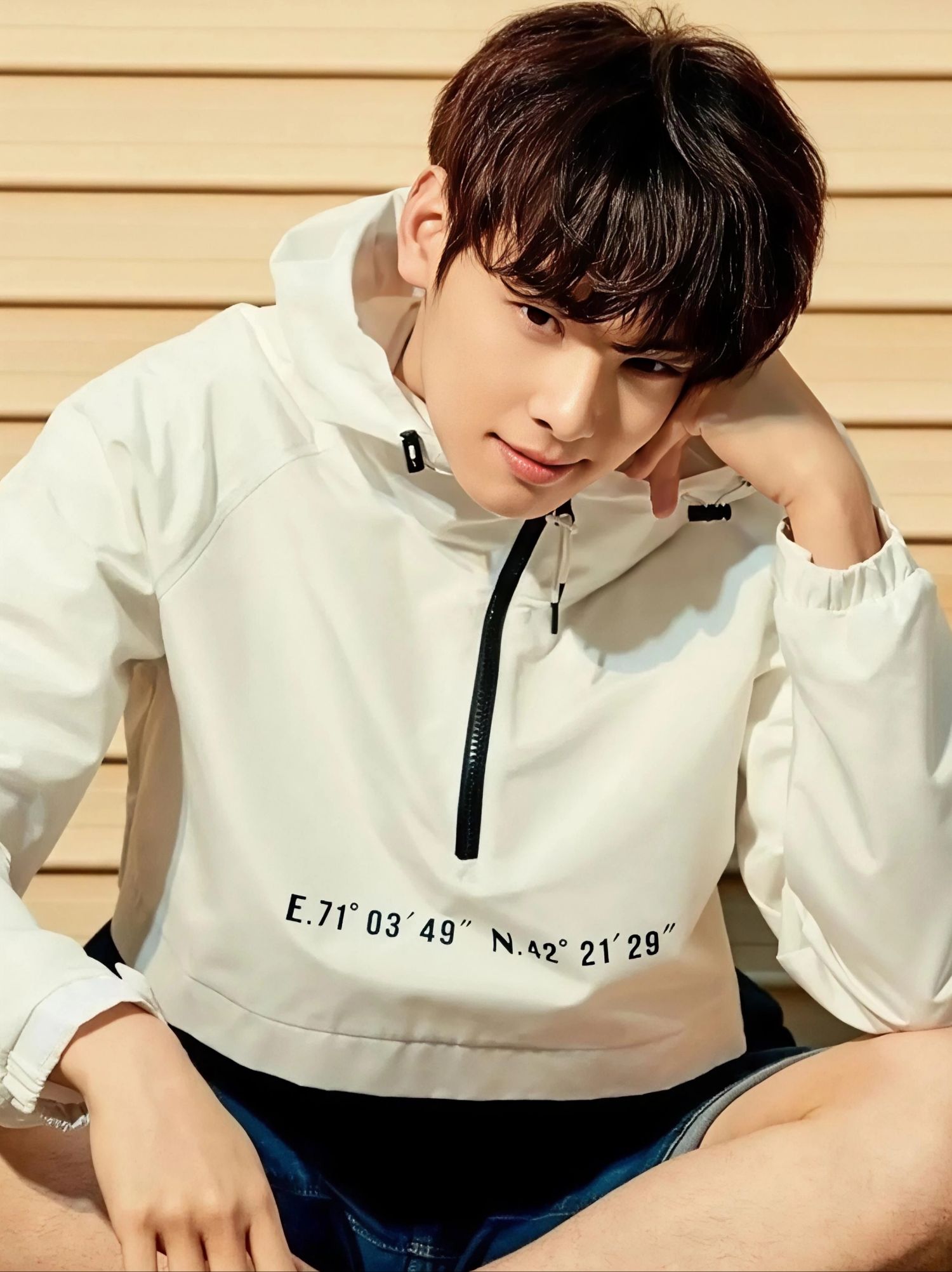 Recent activity shot of Eunwoo (ASTRO)