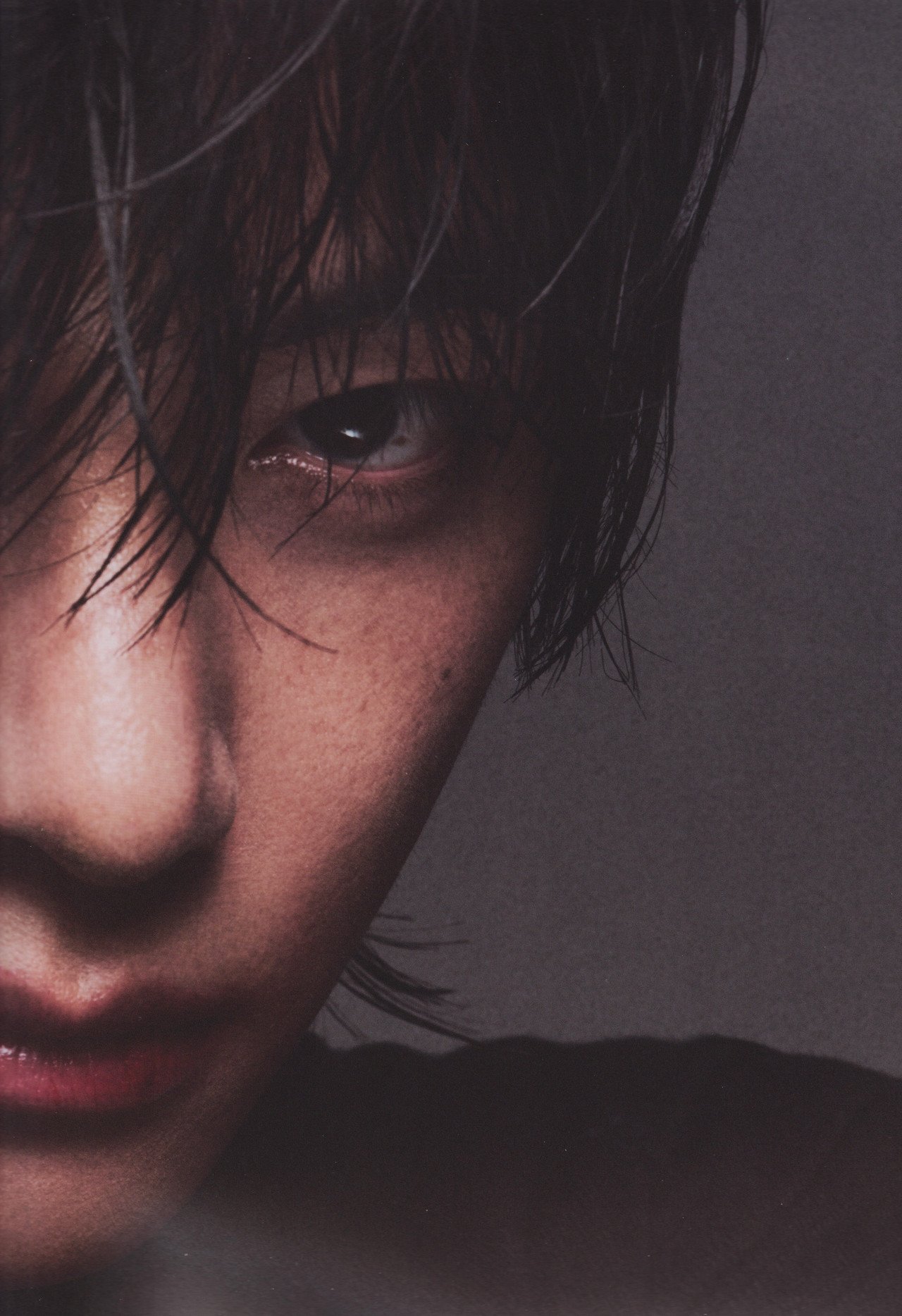 A moment captured by V (BTS)'s fan