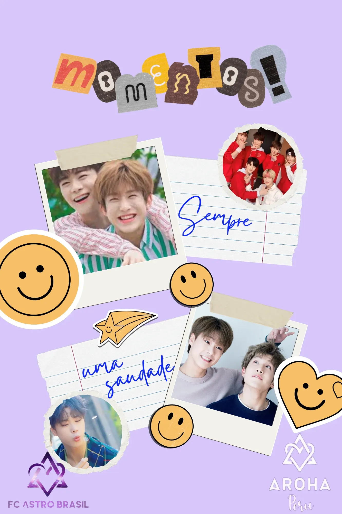 A moment captured by Jinjin (ASTRO)'s fan